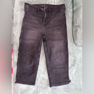 American Eagle Outfitters Dark Gray Ankle Jeans